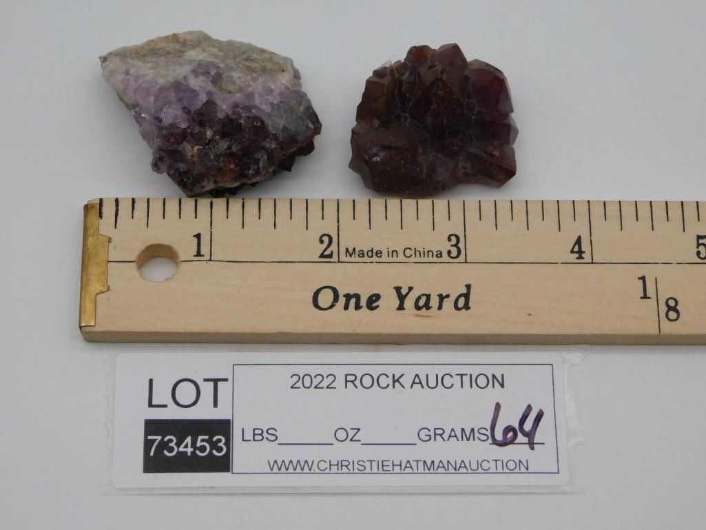 AMETHYST ROCK STONE LAPIDARY SPECIMEN - 2