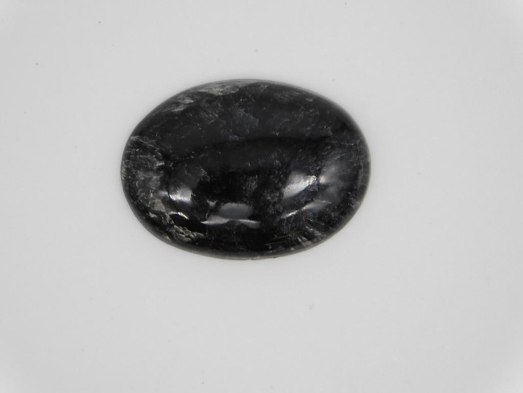 SERAPHINITE GOLDEN CABOCHON ROCK STONE LAPIDARY SPECIMEN: SERAPHINITE GOLDEN CABOCHON ROCK STONE LAPIDARY SPECIMEN