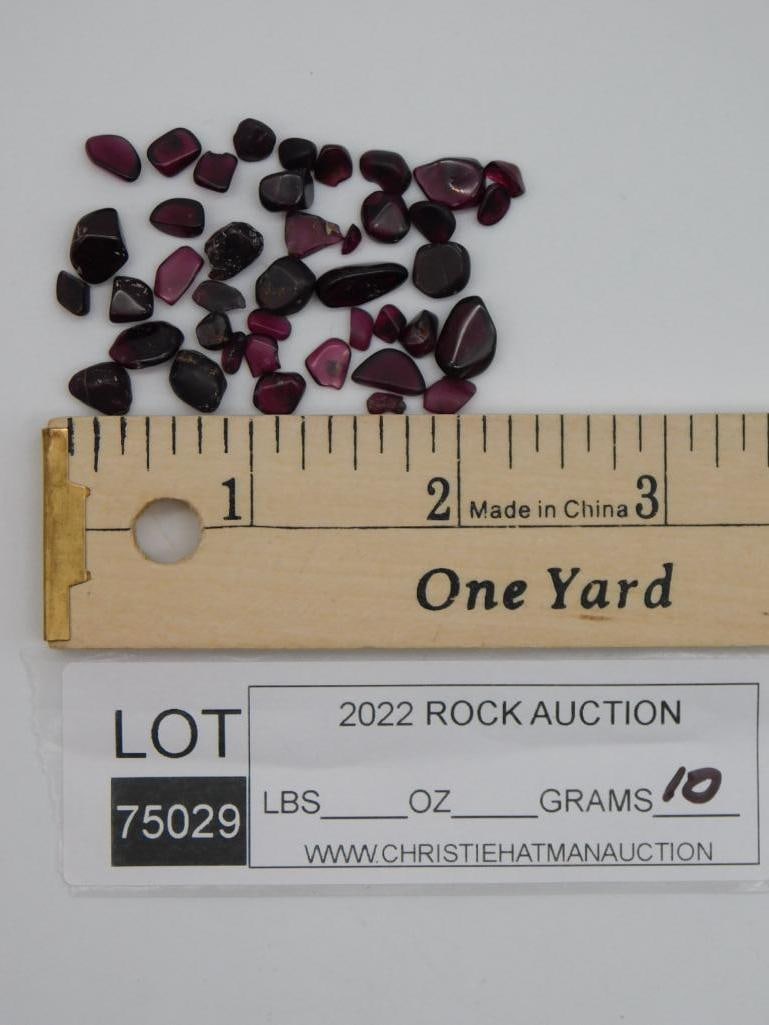 GARNET ROCK STONE LAPIDARY SPECIMEN - 2