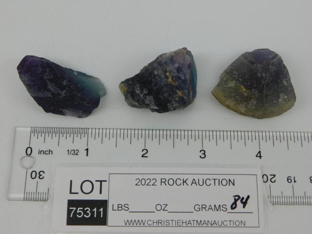 FLUORITE ROCK STONE LAPIDARY SPECIMEN - 2