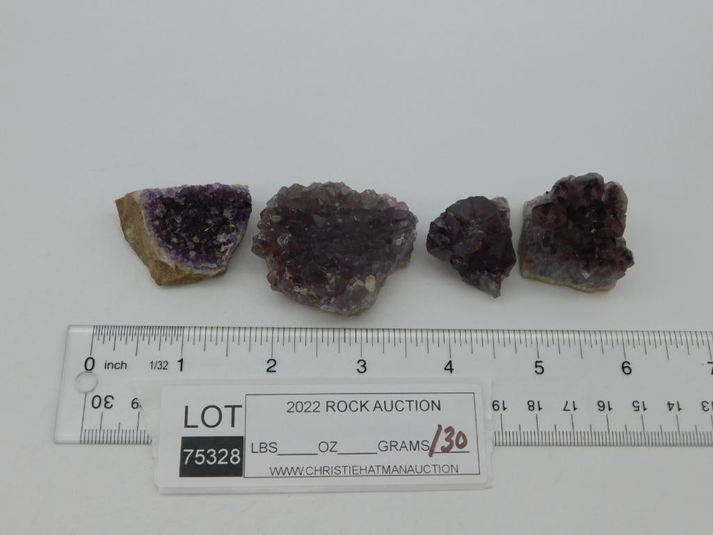 AMETHYST ROCK STONE LAPIDARY SPECIMEN - 2
