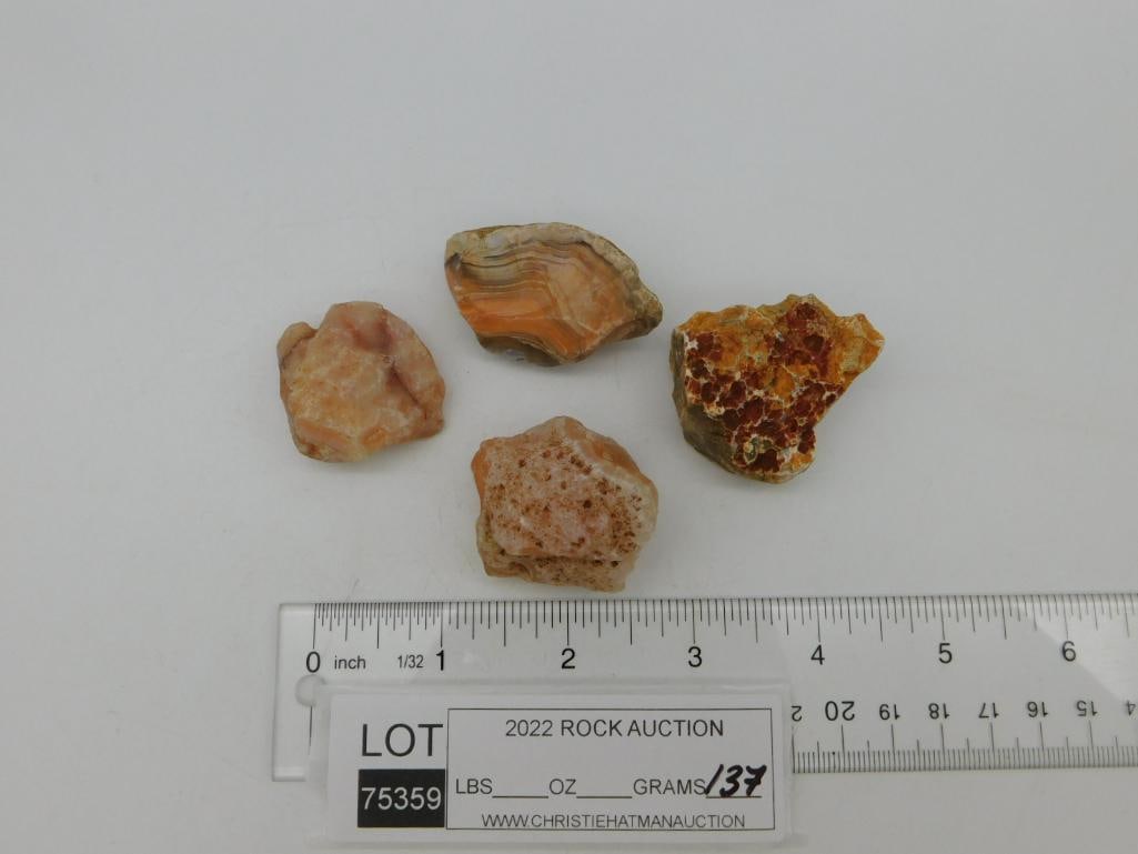 AGATE ROCK STONE LAPIDARY SPECIMEN - 2