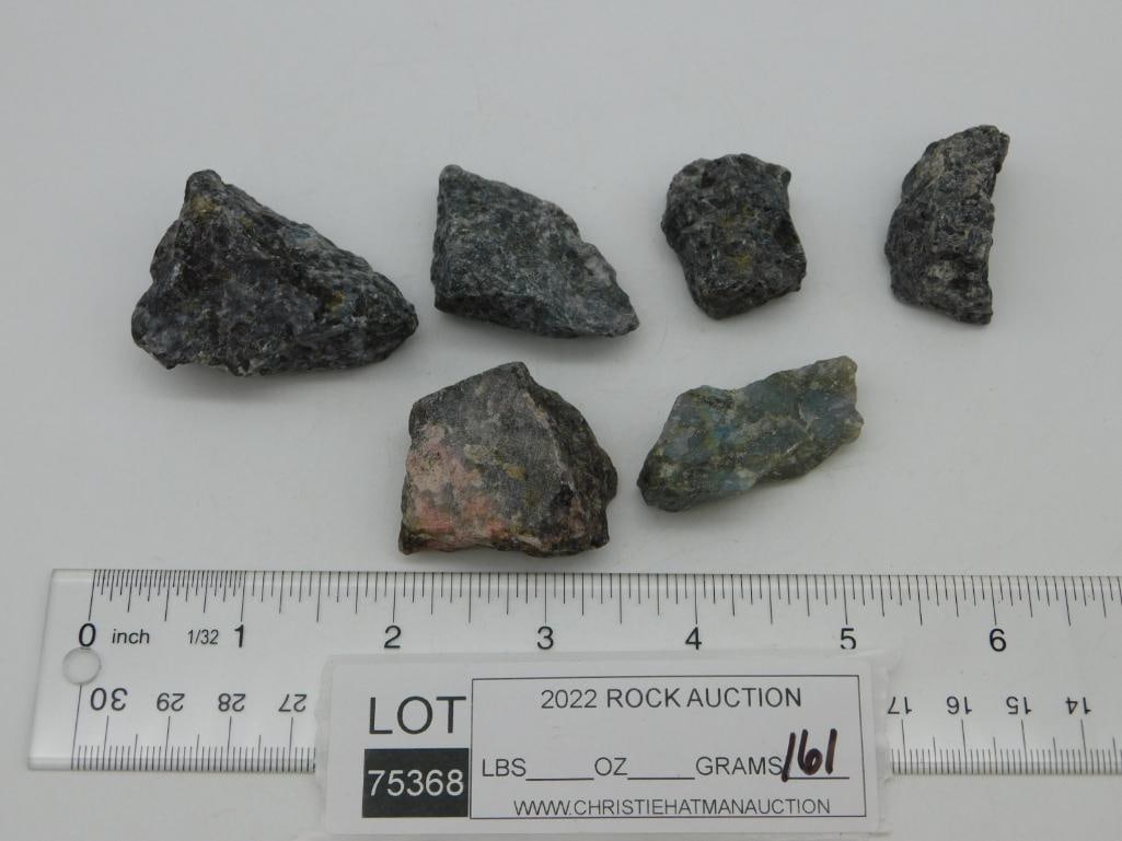 GABBRO ROCK STONE LAPIDARY SPECIMEN - 2