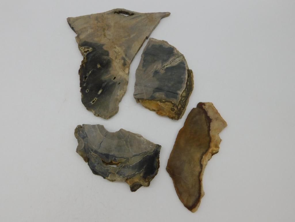 MIXED SLAB ROCK STONE LAPIDARY SPECIMEN: MIXED SLAB ROCK STONE LAPIDARY SPECIMEN