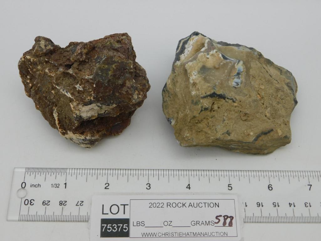 MIXED ROCK STONE LAPIDARY SPECIMEN - 2