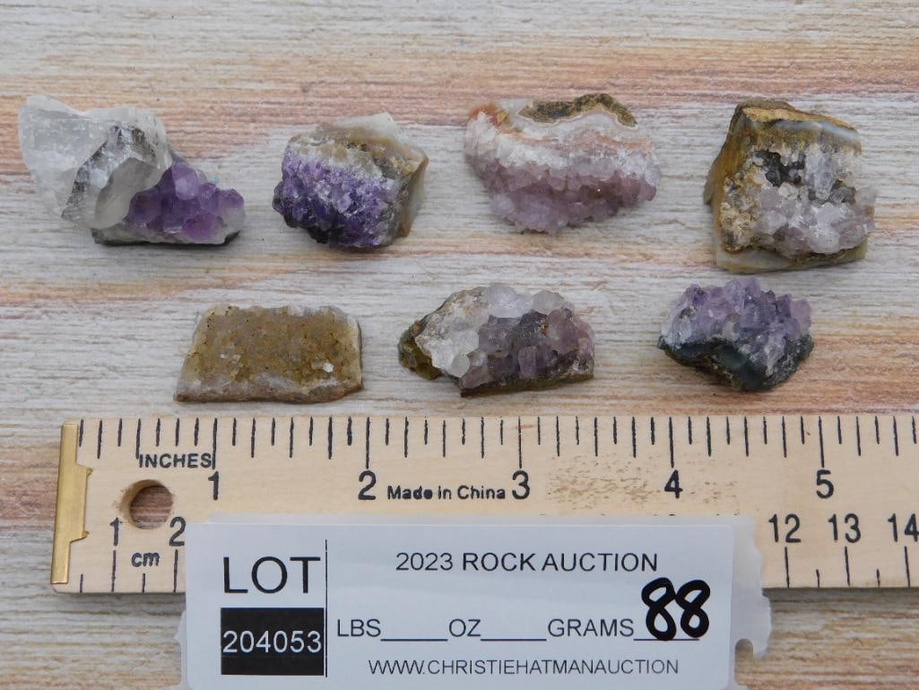 AMETHYST ROCK STONE LAPIDARY SPECIMEN - 2