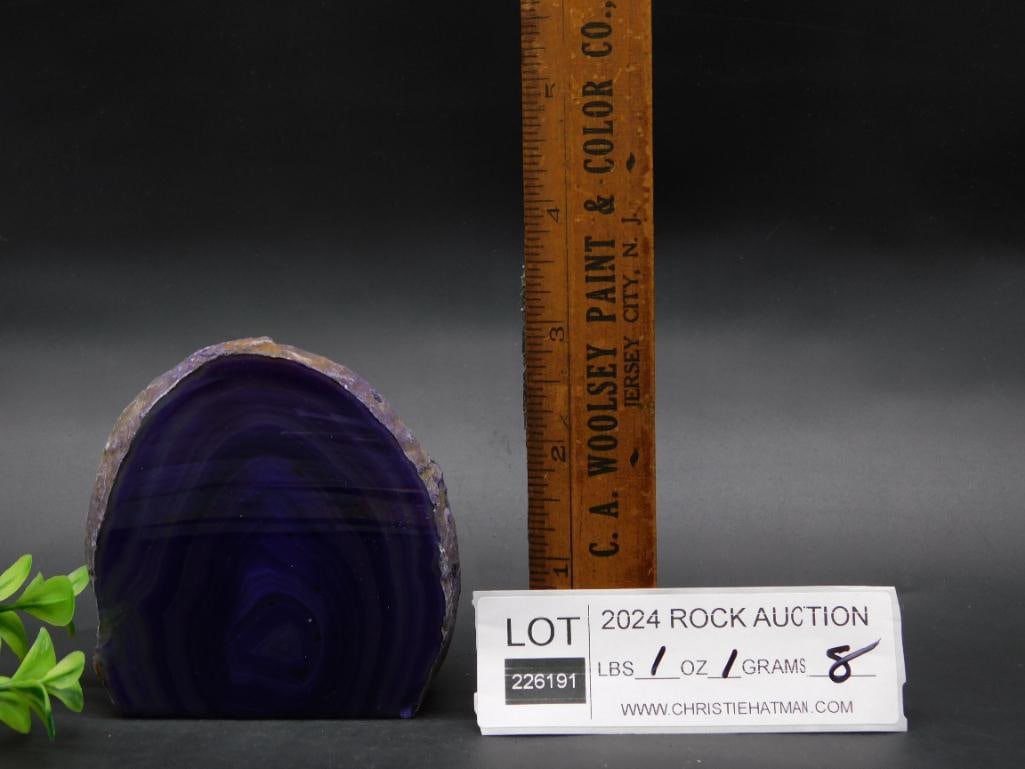 AGATE ROCK STONE LAPIDARY SPECIMEN - 2