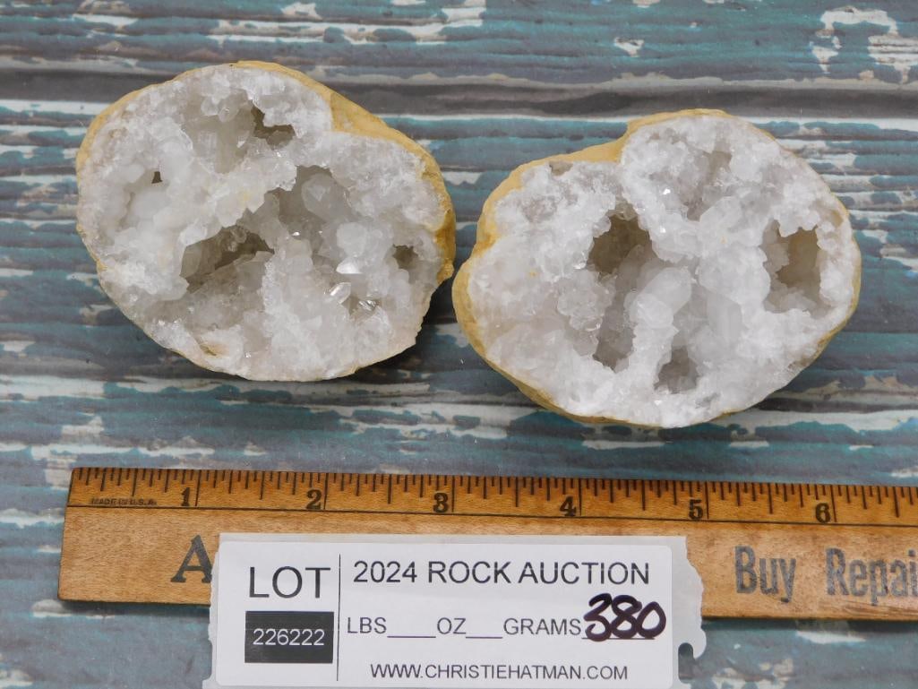 GEODE ROCK STONE LAPIDARY SPECIMEN - 2