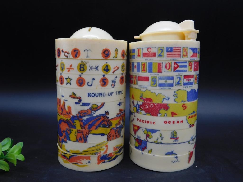 Vintage FDRCraft Corp Nutritional Supplement Containers: Vintage FDRCraft Corp Nutritional Supplement Containers