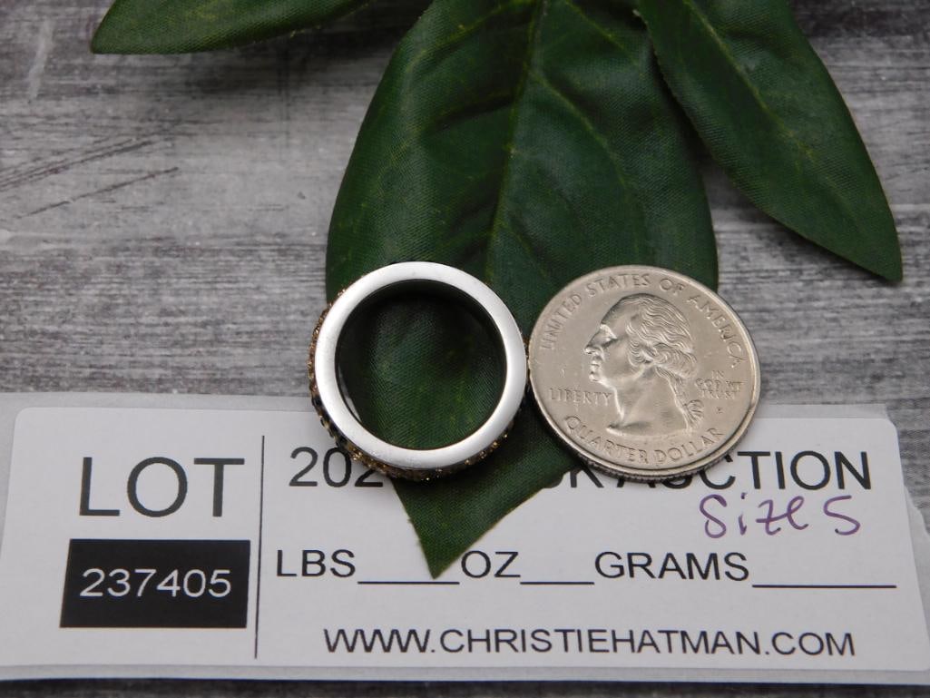 RING ROCK STONE LAPIDARY SPECIMEN - 2