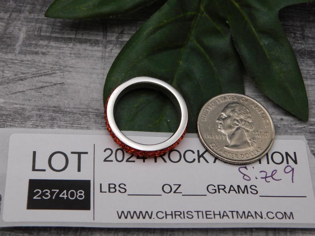 RING ROCK STONE LAPIDARY SPECIMEN - 2