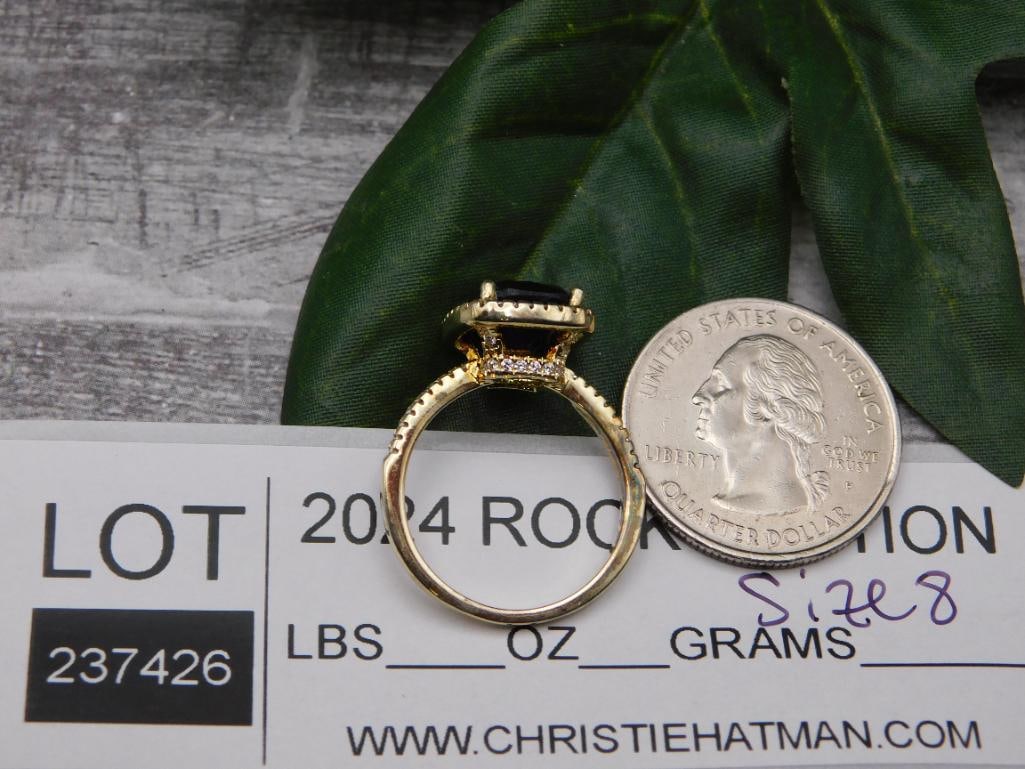 RING ROCK STONE LAPIDARY SPECIMEN - 2