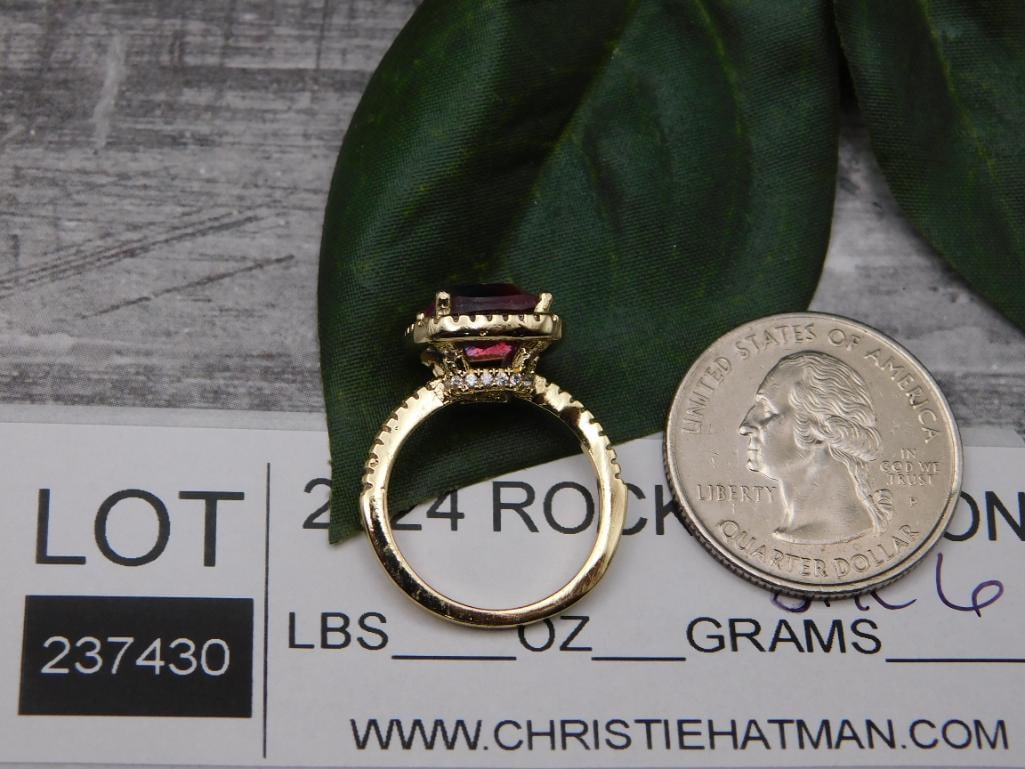 RING ROCK STONE LAPIDARY SPECIMEN - 2