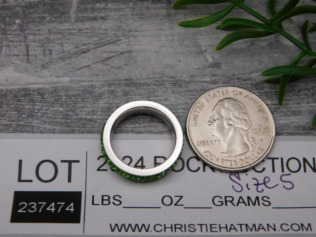 RING ROCK STONE LAPIDARY SPECIMEN - 2