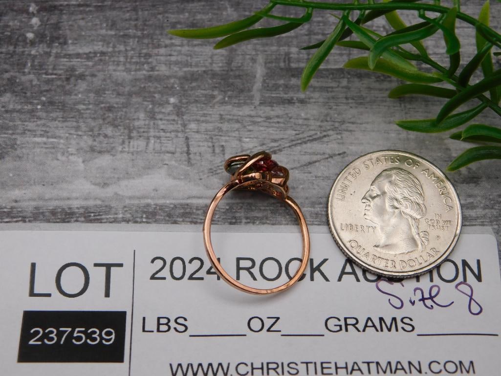 RING ROCK STONE LAPIDARY SPECIMEN - 2