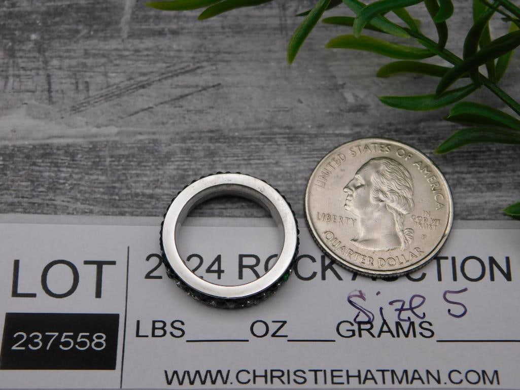 RING ROCK STONE LAPIDARY SPECIMEN - 2