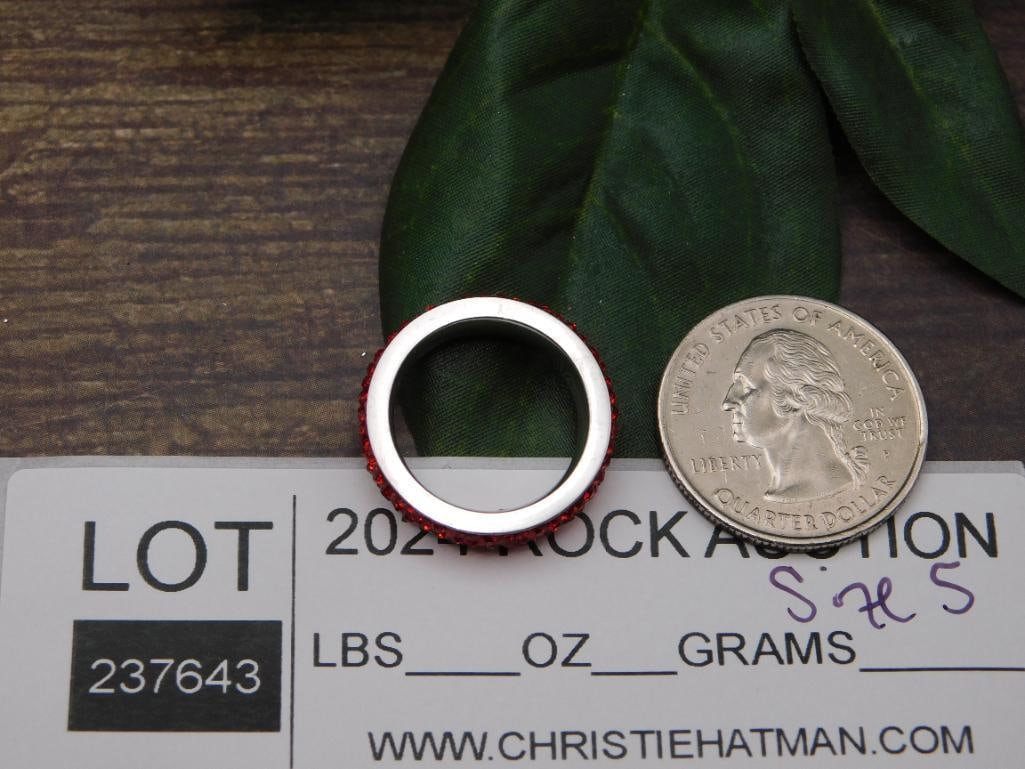 RING ROCK STONE LAPIDARY SPECIMEN - 2