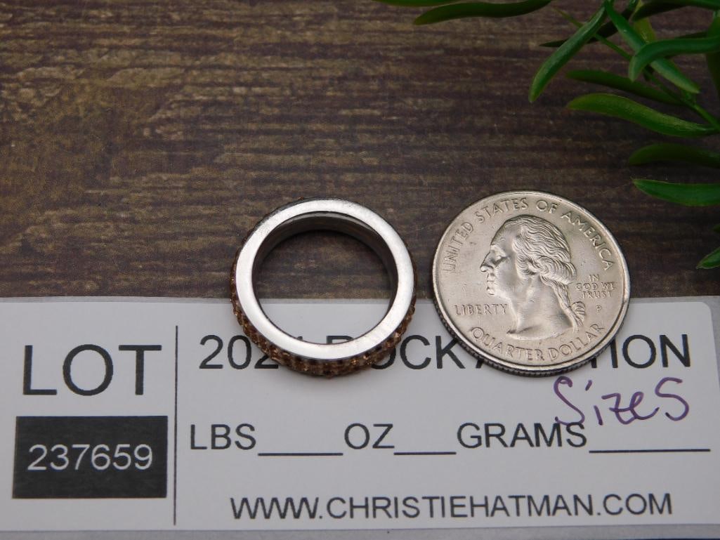 RING ROCK STONE LAPIDARY SPECIMEN - 2