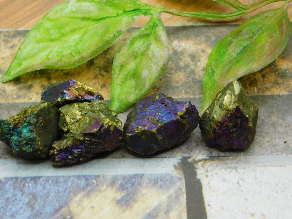 PEACOCK ORE ROCK STONE LAPIDARY SPECIMEN: PEACOCK ORE ROCK STONE LAPIDARY SPECIMEN