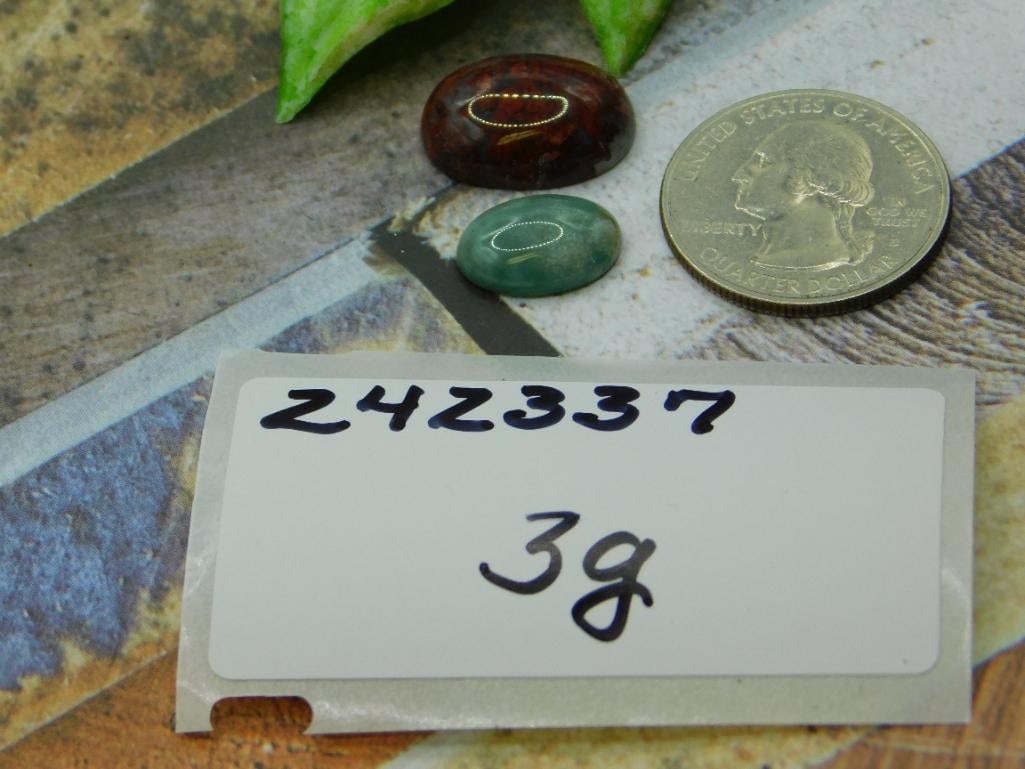 CABOCHONS ROCK STONE LAPIDARY SPECIMEN - 2