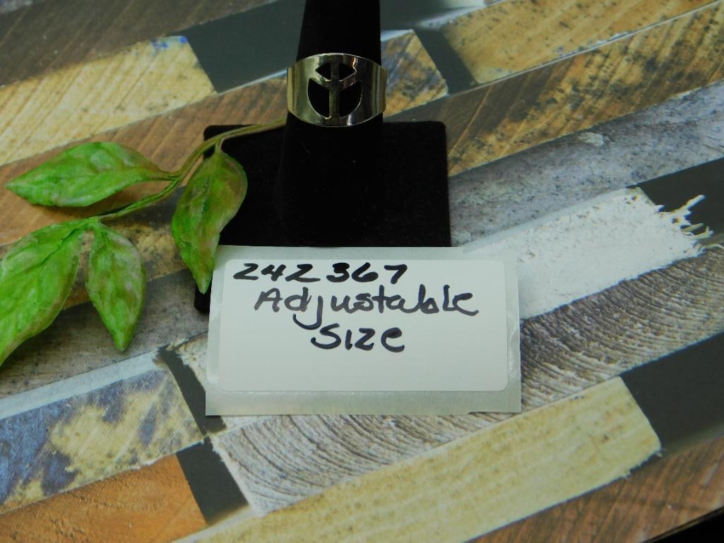 RING ROCK STONE LAPIDARY SPECIMEN - 2