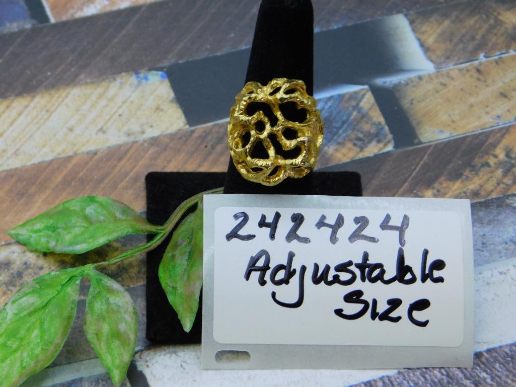 RING ROCK STONE LAPIDARY SPECIMEN - 2