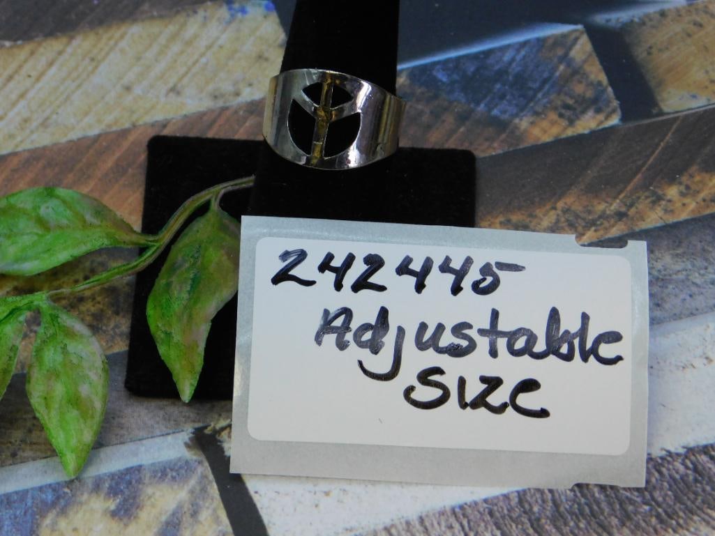 RING ROCK STONE LAPIDARY SPECIMEN - 2