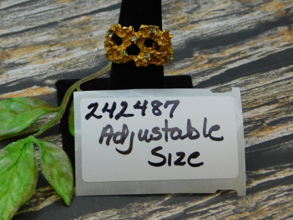 RING ROCK STONE LAPIDARY SPECIMEN - 2