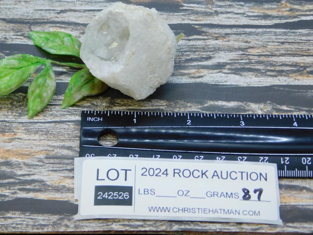 GEODE ROCK STONE LAPIDARY SPECIMEN - 2