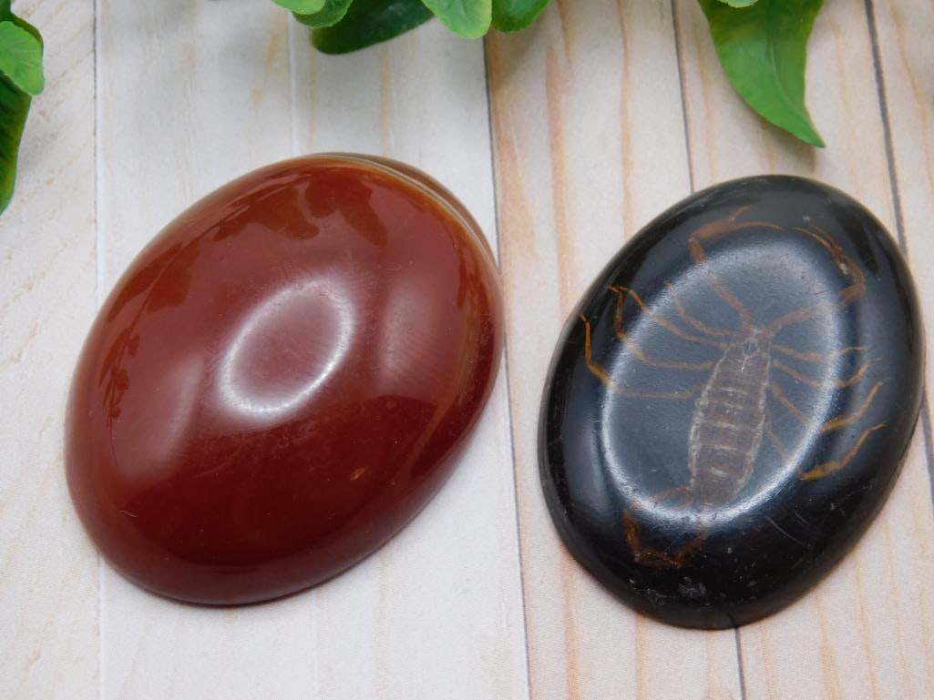 CABOCHONS ROCK STONE LAPIDARY SPECIMEN - 2