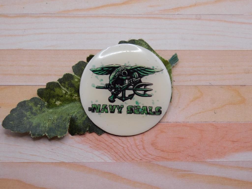 NAVY SEALS CABOCHON ROCK STONE LAPIDARY SPECIMEN (1 of 2)