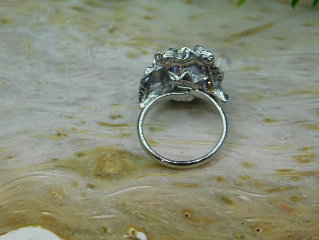 FLOWER RING ROCK STONE LAPIDARY SPECIMEN - 3