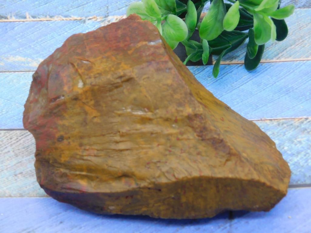 FANCY INDIA JASPER ROCK STONE LAPIDARY SPECIMEN: FANCY INDIA JASPER ROCK STONE LAPIDARY SPECIMEN