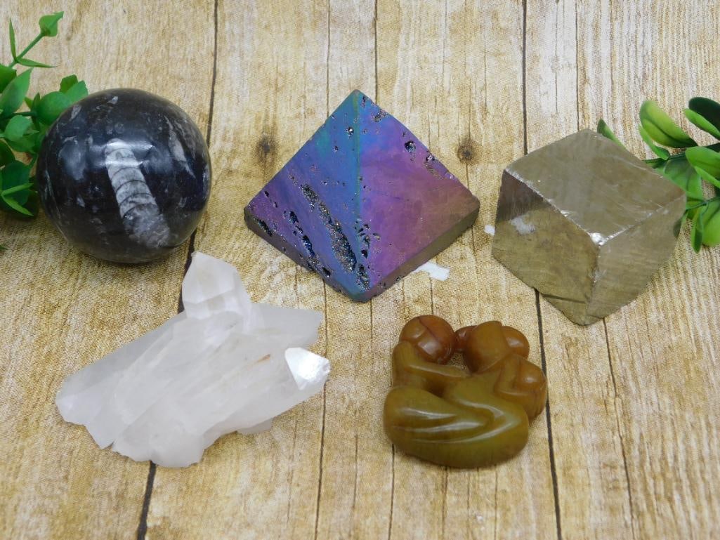 MIXED LOT ROCK STONE LAPIDARY SPECIMEN (1 of 2)