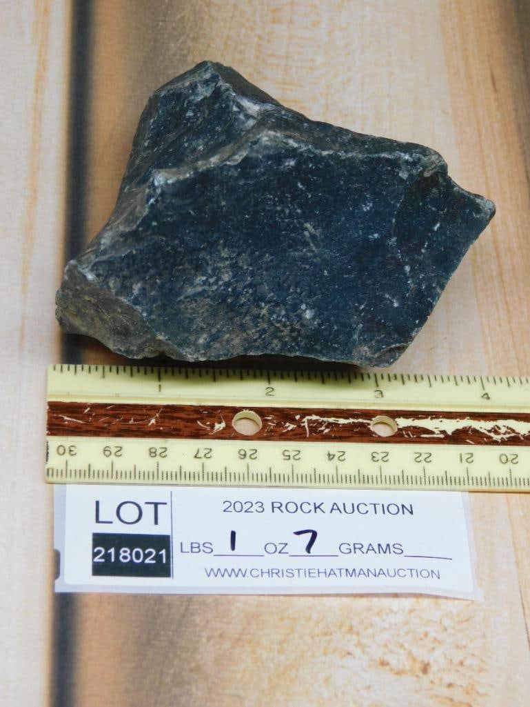 MOSS PLUME ROCK STONE LAPIDARY SPECIMEN - 2