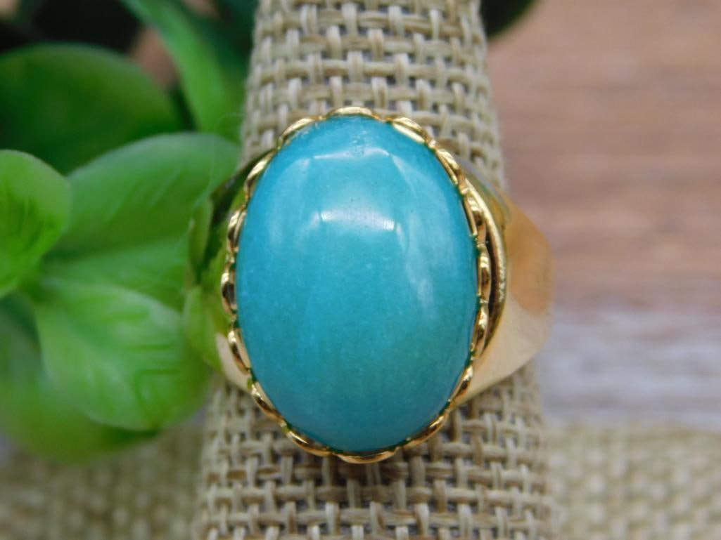 STONE RING ROCK STONE LAPIDARY SPECIMEN (1 of 2)