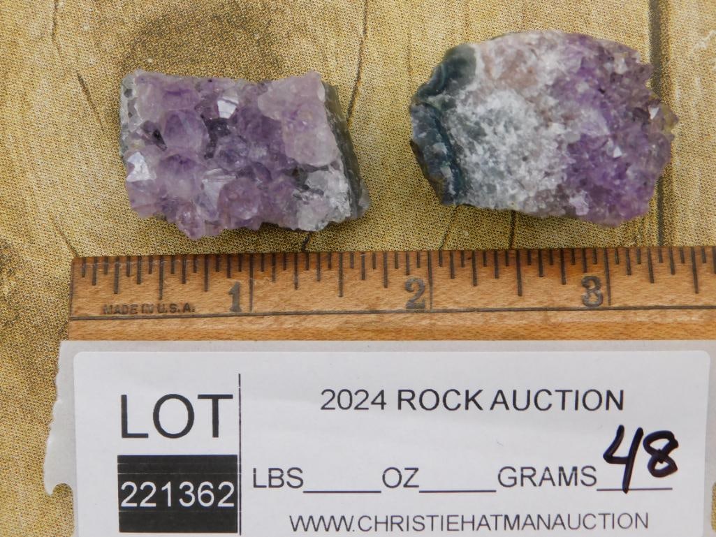 AMETHYST ROCK STONE LAPIDARY SPECIMEN - 2