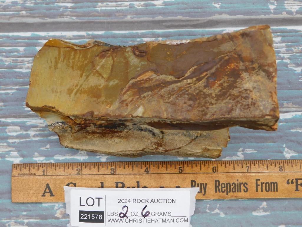 JASPER ROCK STONE LAPIDARY SPECIMEN - 2