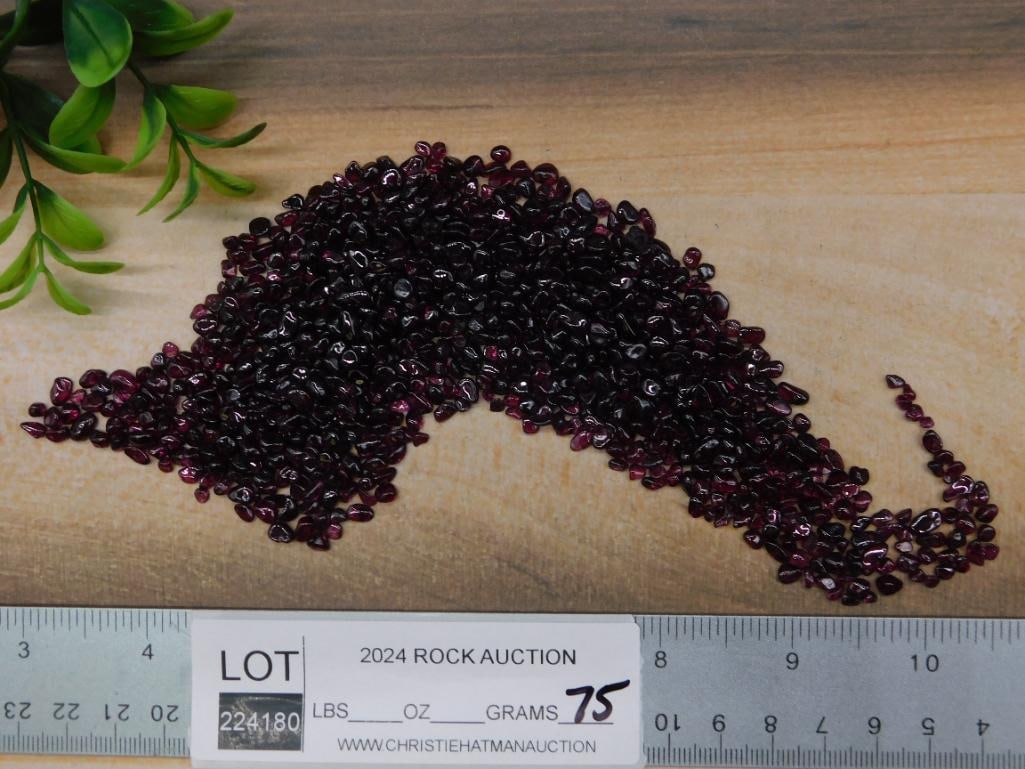 GARNET ROCK STONE LAPIDARY SPECIMEN - 2