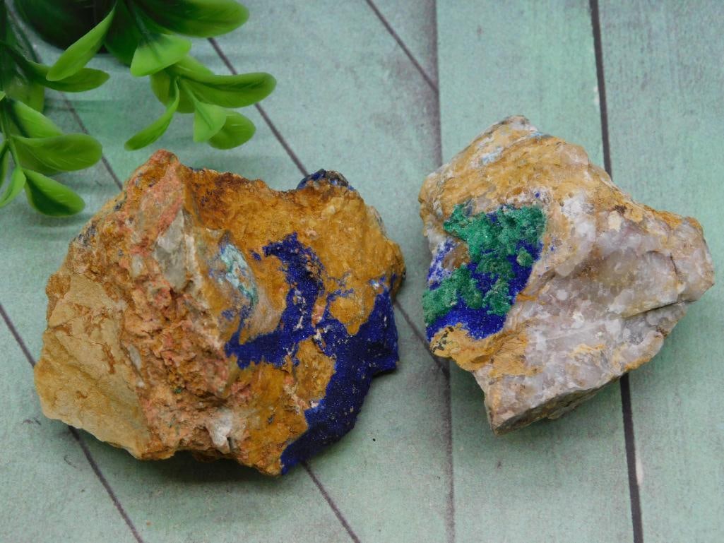 AZURITE ROCK STONE LAPIDARY SPECIMEN (1 of 2)