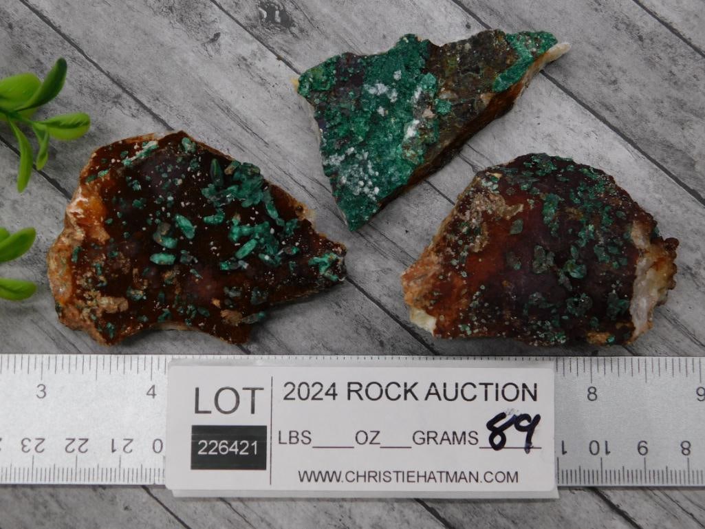 MALACHITE ROCK STONE LAPIDARY SPECIMEN - 2