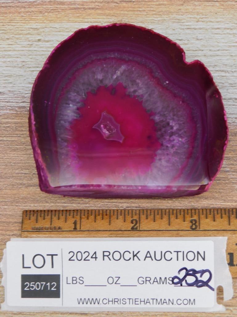 AGATE ROCK STONE LAPIDARY SPECIMEN - 2