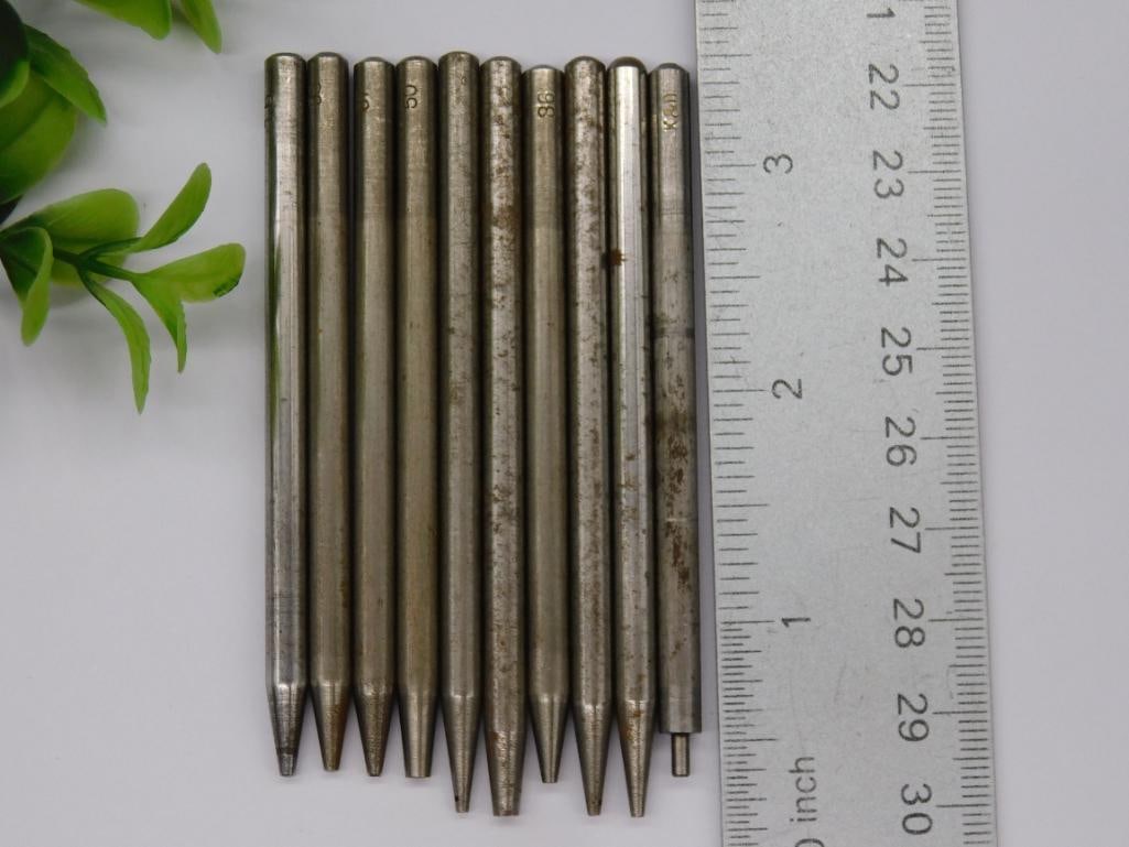 VINTAGE PUNCHES WATCHMAKER WATCHMAKING HOROLOGY TOOL - 4