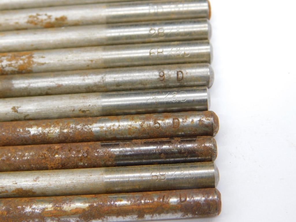 13 Rusted Metal Punch Tools Assorted Sizes Watchmaker Watchmaking Tools - 2