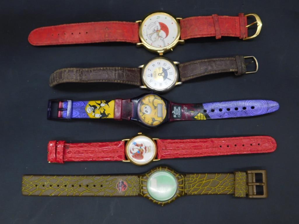 5 Themed Wristwatches with Assorted Designs Watchmaker Watchmaking Tools: 5 Themed Wristwatches with Assorted Designs Watchmaker Watchmaking Tools