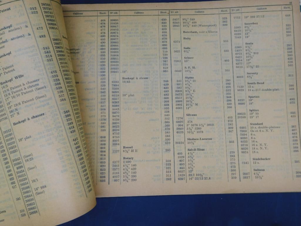 Technical Reference Guides and Booklets Watchmaking Watchmaker Tools - 5