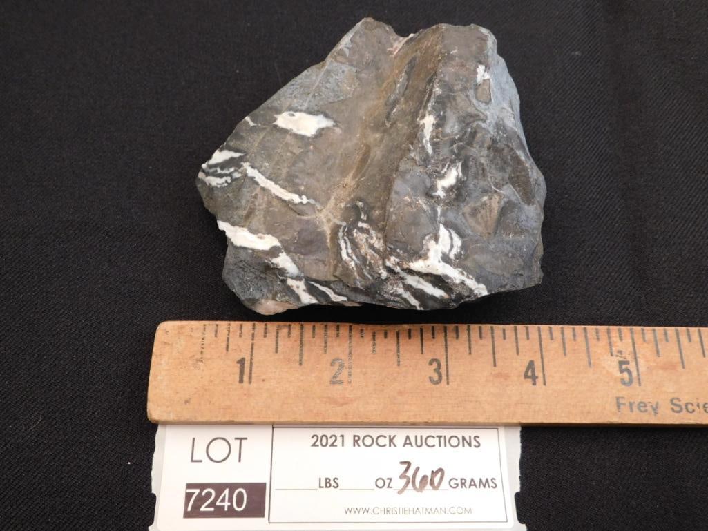 ZEBRA ROCK STONE LAPIDARY SPECIMEN - 2