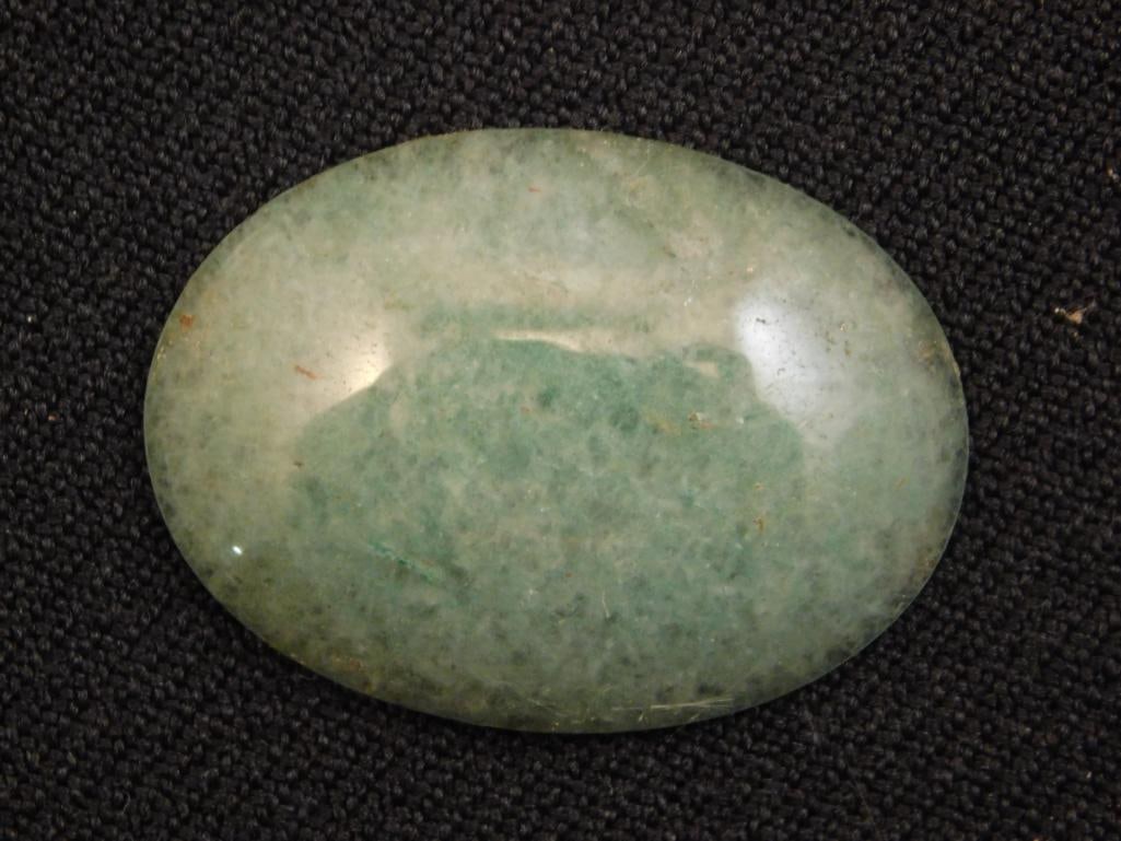 AVENTURINE CABOCHON ROCK STONE LAPIDARY SPECIMEN (1 of 2)