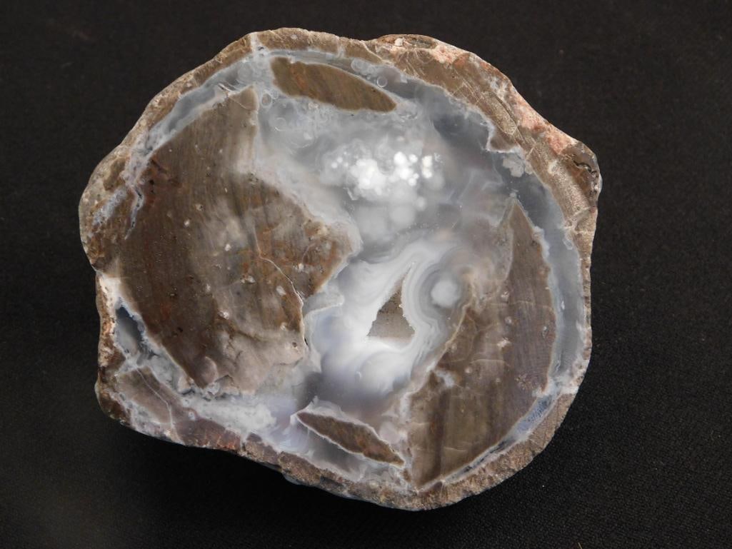 AGATE ROCK STONE LAPIDARY SPECIMEN (1 of 2)