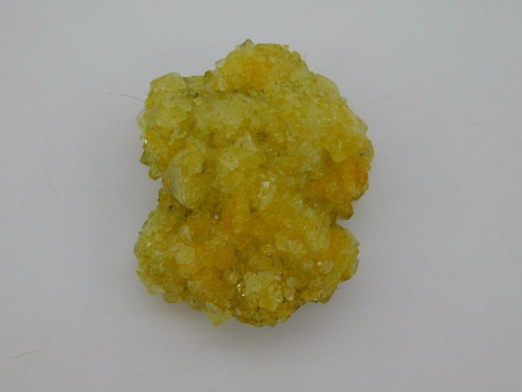 YELLOW ALUM ROCK STONE LAPIDARY SPECIMEN: YELLOW ALUM ROCK STONE LAPIDARY SPECIMEN